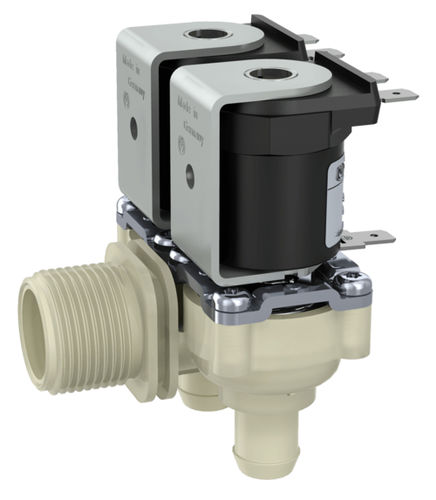 Electroválvula servo asistido - 01.010.215 - A. u. K. Müller - de 2/2 vías / NC / para agua potable