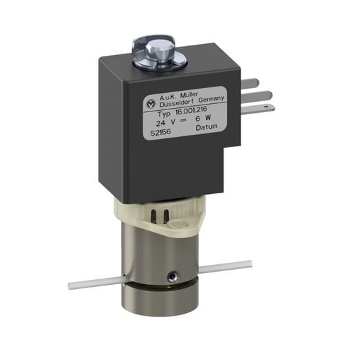 Electroválvula servo asistido - 16.001.216 - A. u. K. Müller - de 2 vías / NA / agua