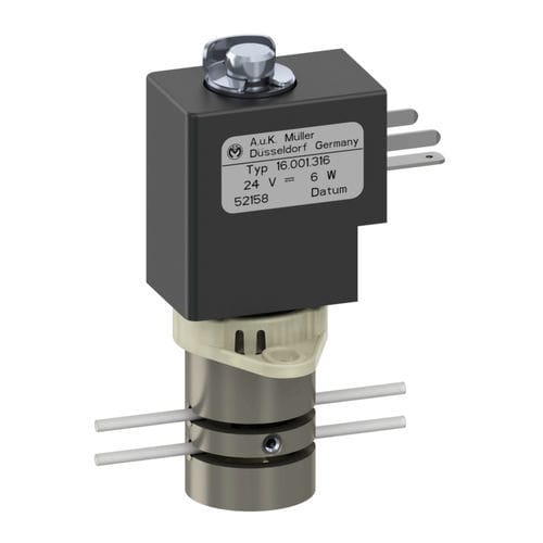 Electroválvula servo asistido - 16.001.316 - A. u. K. Müller - de 3/2 vías / NA / NC