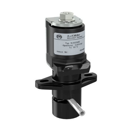 Electroválvula servo asistido - 16.003.525 - A. u. K. Müller - de 2 vías / NC / agua