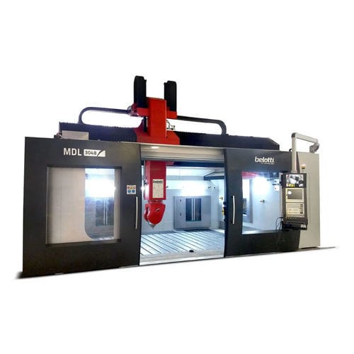 Centro de mecanizado CNC 5 ejes - MDL - Belotti SpA - vertical / para aleación ligera / para compuestos