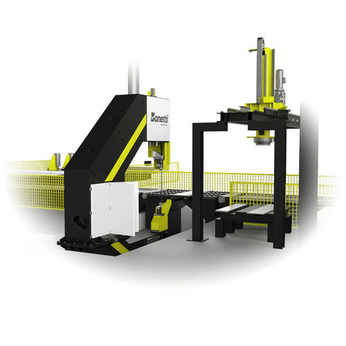 Sierra de cinta - SLABS - BONETTI Cutting Solutions - para aluminio / automática / de doble columna