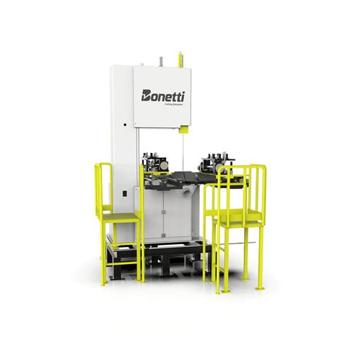 Sierra de cinta - CAST 800 TWIN - BONETTI Cutting Solutions - vertical / para aluminio / de gran velocidad
