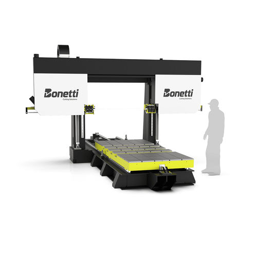 Sierra de cinta - NEXT - BONETTI Cutting Solutions - vertical / para aluminio / automática