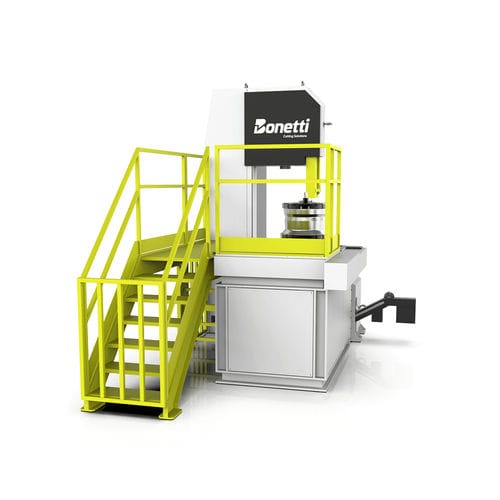 Sierra de cinta - TMH-R  - BONETTI Cutting Solutions - vertical / para acero / de precisión