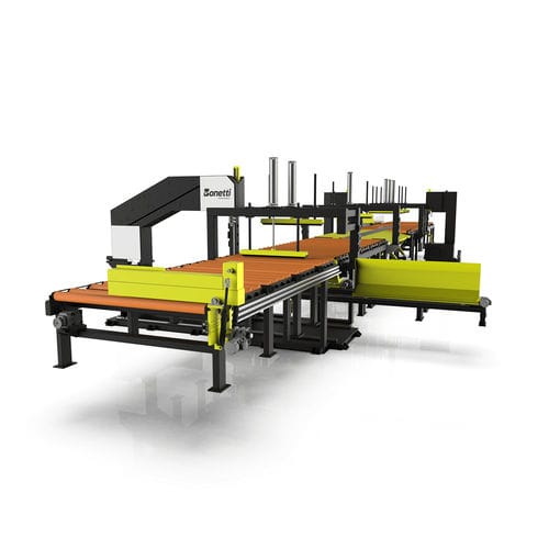 Línea de corte de sierra de cinta - HC - BONETTI Cutting Solutions - para compuestos / de paneles / para aplicaciones aeronáuticas