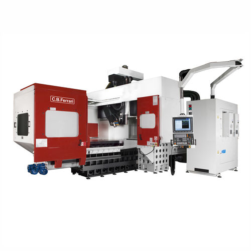 Centro de mecanizado CNC 5 ejes - D series - CB Ferrari - 4 ejes / vertical / de fresado