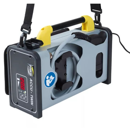 Pistola de soldadura de pasador - ACCU-TWIN - HBS Bolzenschweiß-Systeme - manual / de descarga de condensador / alimentada por batería