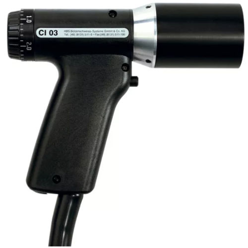 Pistola de soldadura de pasador - CI 03 - HBS Bolzenschweiß-Systeme - de aire caliente / manual / con pistón