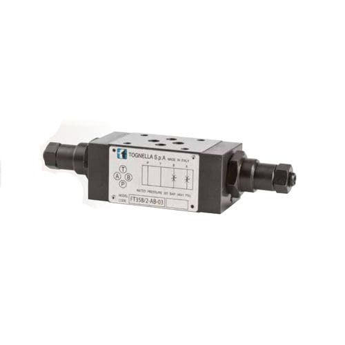 Válvula de aguja - FT 358/2  - F.lli TOGNELLA - de cartucho / de control de caudal / para aceite