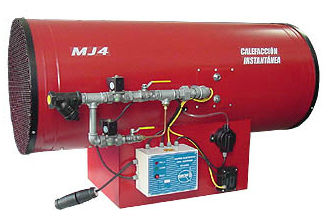 Generador de aire caliente estacionario - MJ4 CHD series - Wayler - de gas