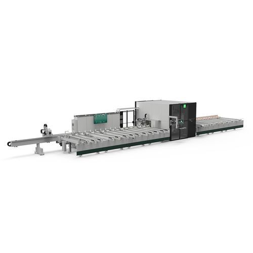 Línea de mecanizado y de recorte para perfiles - LMX 650 - Fom Industrie Aluminium Working Machinery - multihusillos / CNC / automática