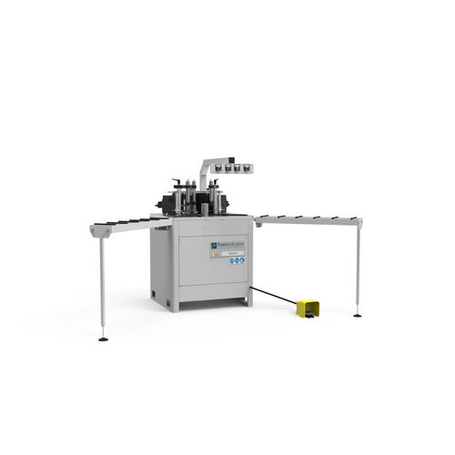 Engastadora de esquinas para perfiles de aluminio - Bahia L - Fom Industrie Aluminium Working Machinery - semiautomática / eléctrica