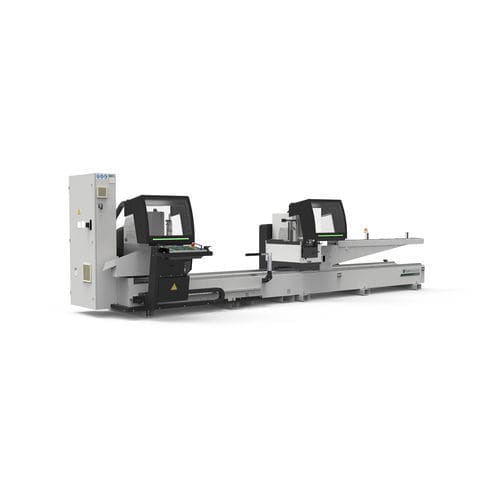 Tronzadora doble cabezal para metales - ALVA 55 THETA - Fom Industrie Aluminium Working Machinery