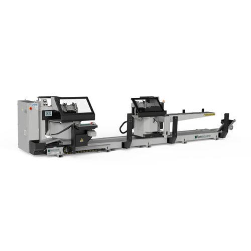 Tronzadora doble cabezal para aluminio - KEOPE  - Fom Industrie Aluminium Working Machinery - para perfiles / CNC