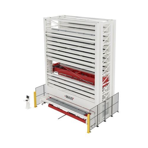 Almacén automático vertical - MAXI L | Automated Vertical Storage System for Long and Heavy goods - ICAM SPA - para barras / para perfiles / para hileras