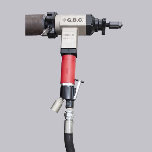 Achaflanadora eléctrica - BOILER 1-4 K - G.B.C. INDUSTRIAL TOOLS - neumática / portátil / para extremos de tubos