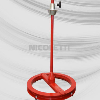Desbobinador para carretes - RAL-15 - MECCANICA NICOLETTI - con eje