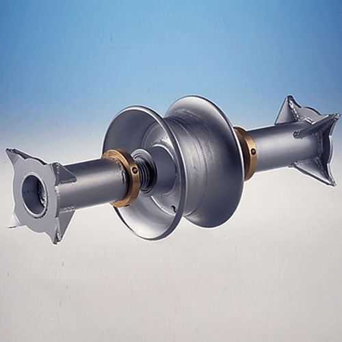 Rodillo para cable - M-9-5-8 - MECCANICA NICOLETTI - de posicionamiento / funcionamiento horizontal / de acero galvanizado