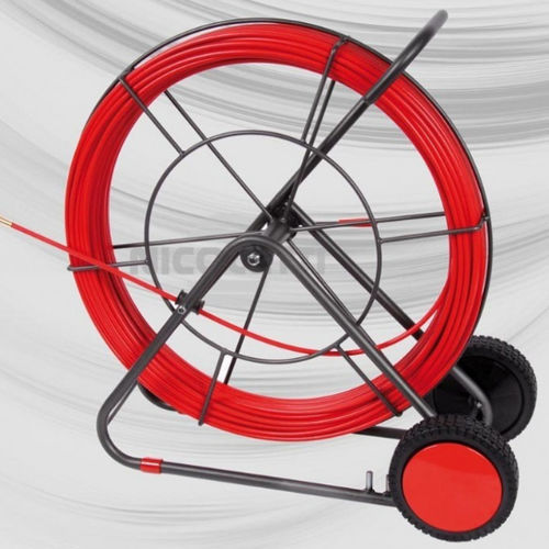 Tiracables de fibra de vidrio - GFH75S40 - MECCANICA NICOLETTI - con estructura cilíndrica vertical