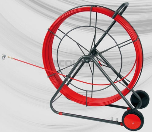 Tiracables de fibra de vidrio - GFH110S100 - MECCANICA NICOLETTI - con estructura cilíndrica vertical