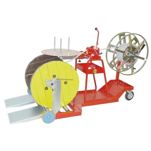 Bobinadora de cables - ASB-1 - MECCANICA NICOLETTI - de bobinas / manual / móvil