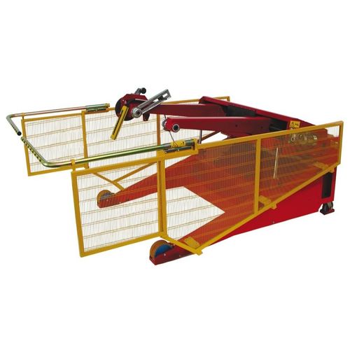Desbobinador para carretes - CD-40/BM  - MECCANICA NICOLETTI - motorizado / con brazos móviles