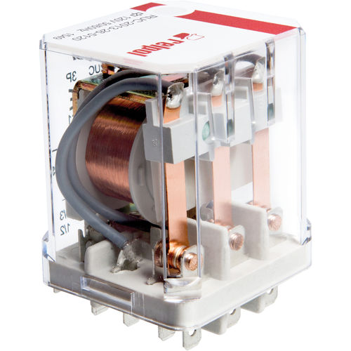 Relé electromecánico 24 Vcc - RUC series - RELPOL - AC / 2NA / 3NA