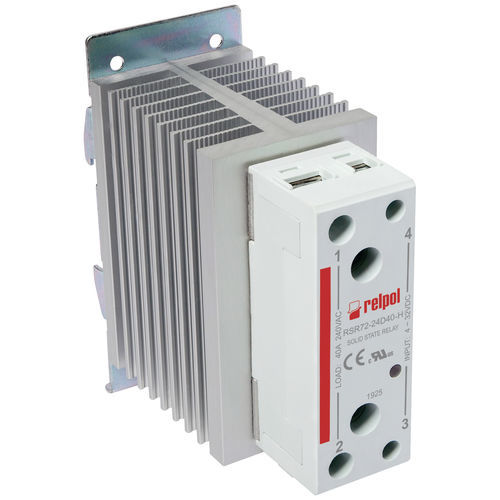 Relé estático 24 Vcc - RSR series - RELPOL - 5 V CC / 12 Vcc / 32 V CC