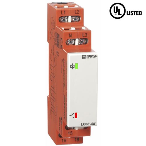 Relé de vigilancia de subtensión - LXPRF-4W - Broyce Control - de fases / 1NA/NC / trifásico