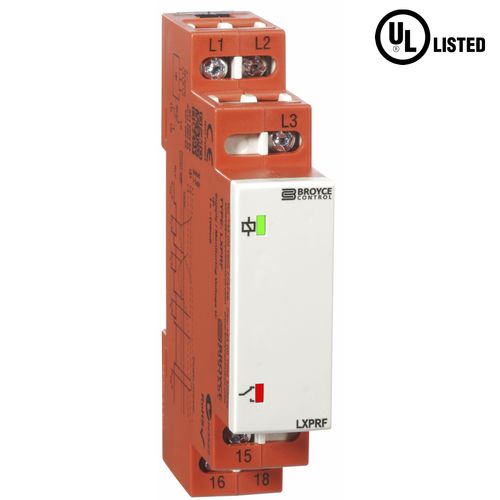 Relé de protección trifásico - LXPRF - Broyce Control - de subtensión / de fases / de ausencia de fases