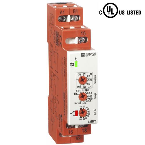 Temporizador electrónico - LMMT - Broyce Control - multifunción / en riel DIN / con caja