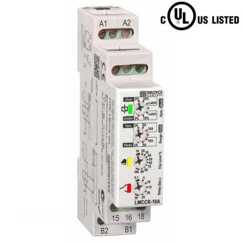 Relé de vigilancia de subtensión - LMCVR-20V - Broyce Control - de sobretensión / 1NA/NC / AC/DC