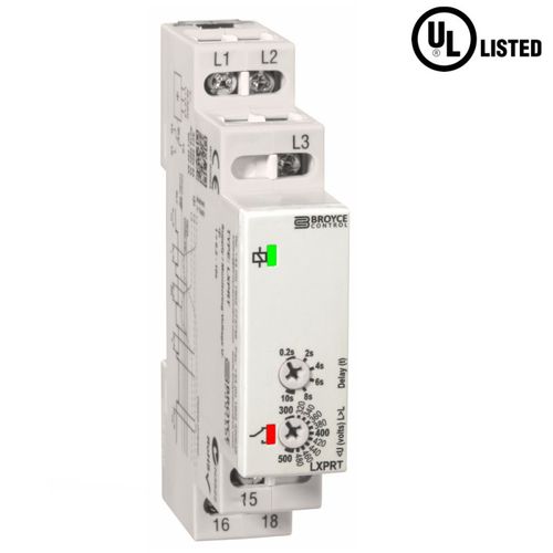 Relé de protección de subtensión - LXPRT - Broyce Control - de fases / de ausencia de fases / 1NA/NC