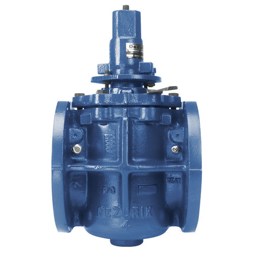 Válvula de bola cónica - DeZURIK - eléctrica / de control de caudal / para aguas residuales