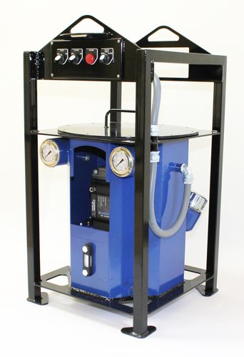 Grupo hidráulico con motor eléctrico - HPU-DHS - DeZURIK - compacto / portátil