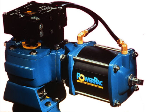 Cilindro neumático - PowerRac® - DeZURIK - rotativo / de piñón cremallera / de doble efecto