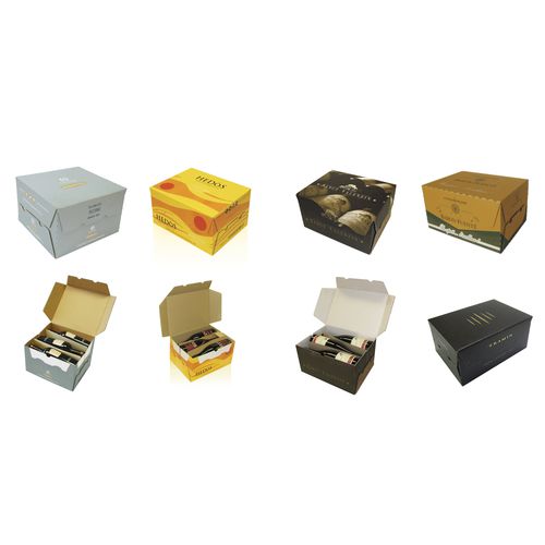 Caja de embalaje de cartón - Bortolin Kemo - plegable