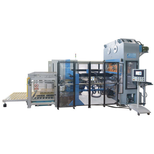 Línea de producción de tapón - PP200 / PREL40 - Bortolin Kemo - automática