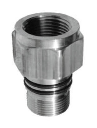 Adaptador hidráulico roscado - 7572C-14C  - Rego Europe - de latón