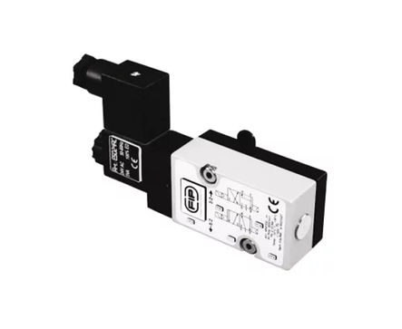 Electroválvula de control asistido - 2EV series - FIP - Formatura Iniezione Polimeri - de 2 vías / aire / Namur