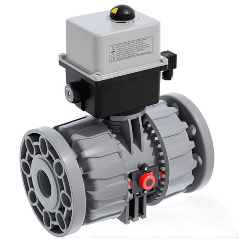 Válvula de bola - VKDOC/CE - FIP - Formatura Iniezione Polimeri - eléctrica / de control / para agua