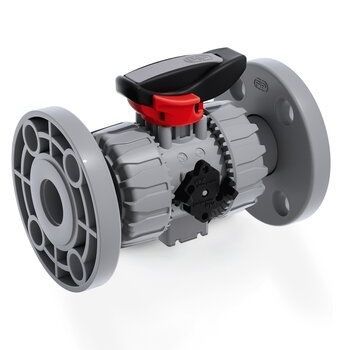 Válvula de bola - VKDOC - DUAL BLOCK® - FIP - Formatura Iniezione Polimeri - manual / de control / para agua