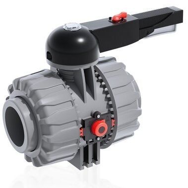 Válvula de bola - VKDNC - DUAL BLOCK® - FIP - Formatura Iniezione Polimeri - de palanca / de control / para agua