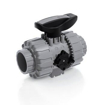 Válvula de bola - VKDIC - DUAL BLOCK® - FIP - Formatura Iniezione Polimeri - manual / de control / para agua
