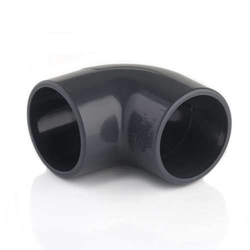 Racor de PVC - GIV series - FIP - Formatura Iniezione Polimeri - hidráulico / soldable / codo de 90º