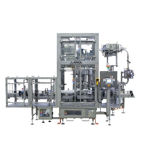 Encapsuladora rotativa - EURO PKV - AROL Closure systems - multicabezal / automática / para contenedores