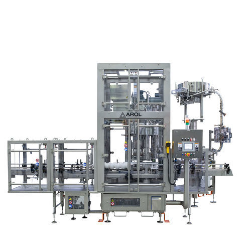 Taponadora de rosca rotativa - EURO PK - AROL Closure systems - automática / multicontenedor / para la industria de las bebidas