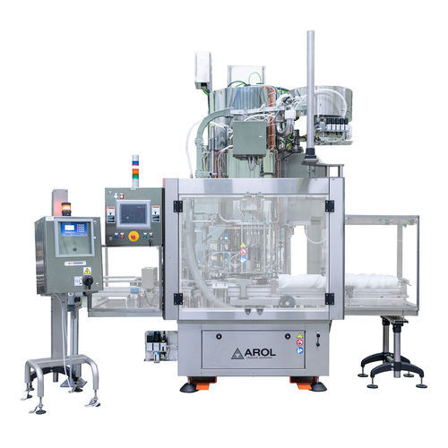 Tapadora-enroscadora rotativa - EQUATORQUE PK - AROL Closure systems - aséptica / automática / para tapón de rosca de plástico