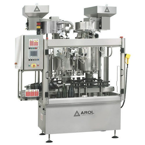Encapsuladora rotativa - LA CHAMPENOISE - AROL Closure systems - multicabezal / aro / automática
